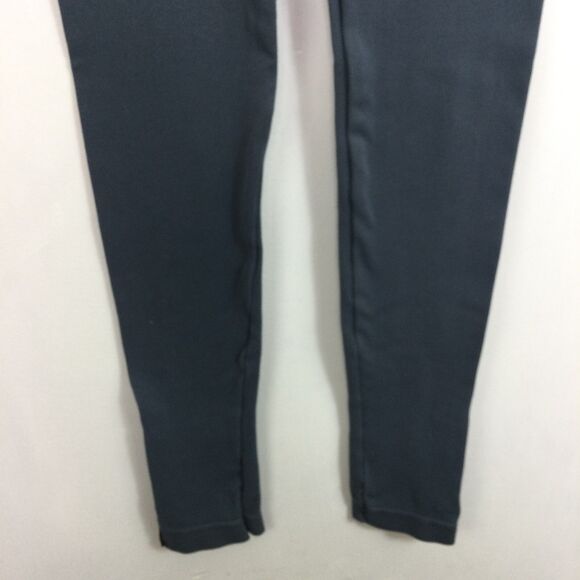Spanx Womens Look At Me Now Seamless Side Zip Leggings Dark Blue Size Medium - Picture 10 of 11